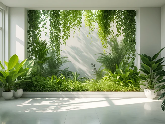 House Renovation Service in Dubai creating an indoor plant-care corner