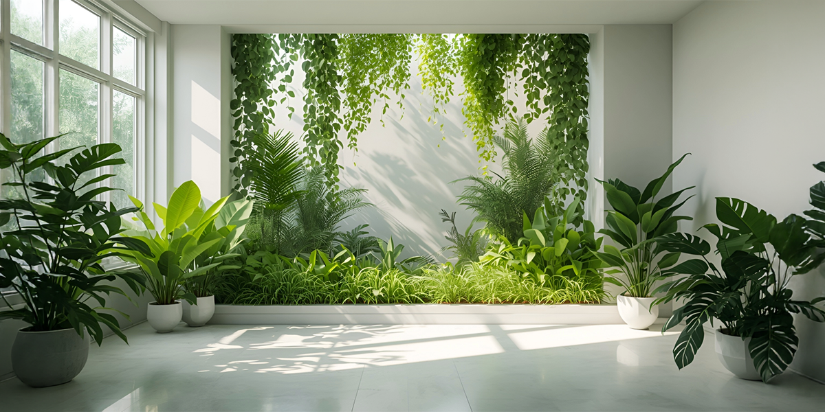 House Renovation Service in Dubai creating an indoor plant-care corner