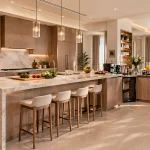Kitchen Renovation Company Dubai creating a separate preparation area